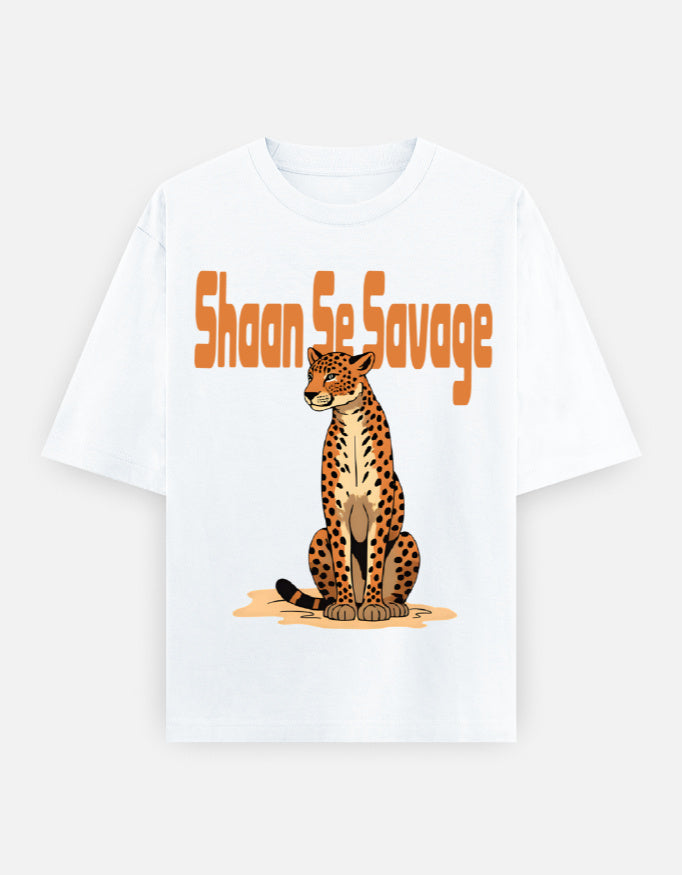 Shaan Se Savage – Oversized Women’s T-shirt