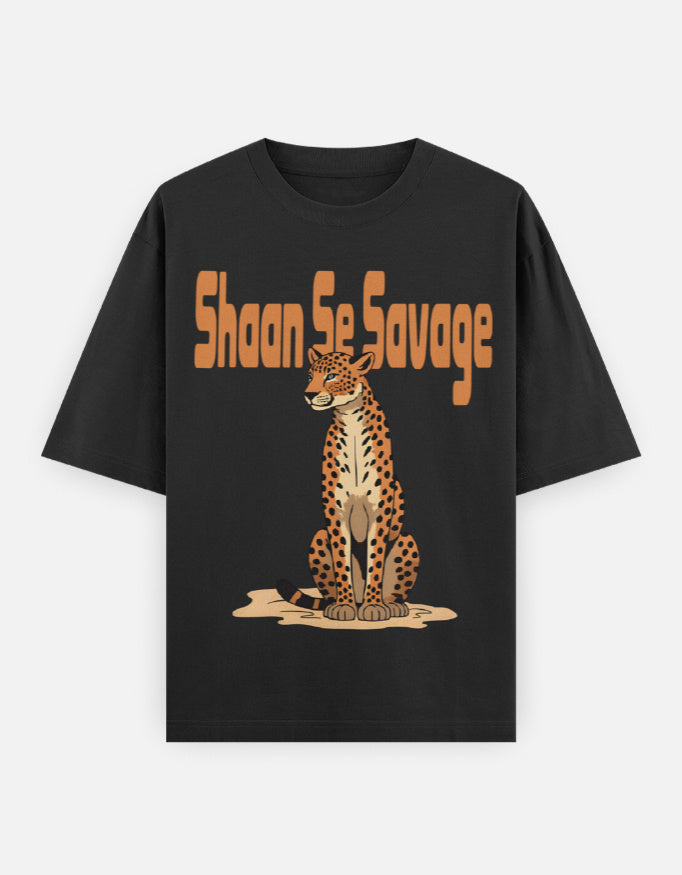 Shaan Se Savage – Oversized Women’s T-shirt
