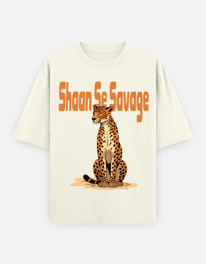 Shaan Se Savage – Oversized Women’s T-shirt