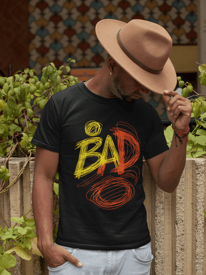 BAD - Graffiti Red Statement Tee - Entitee