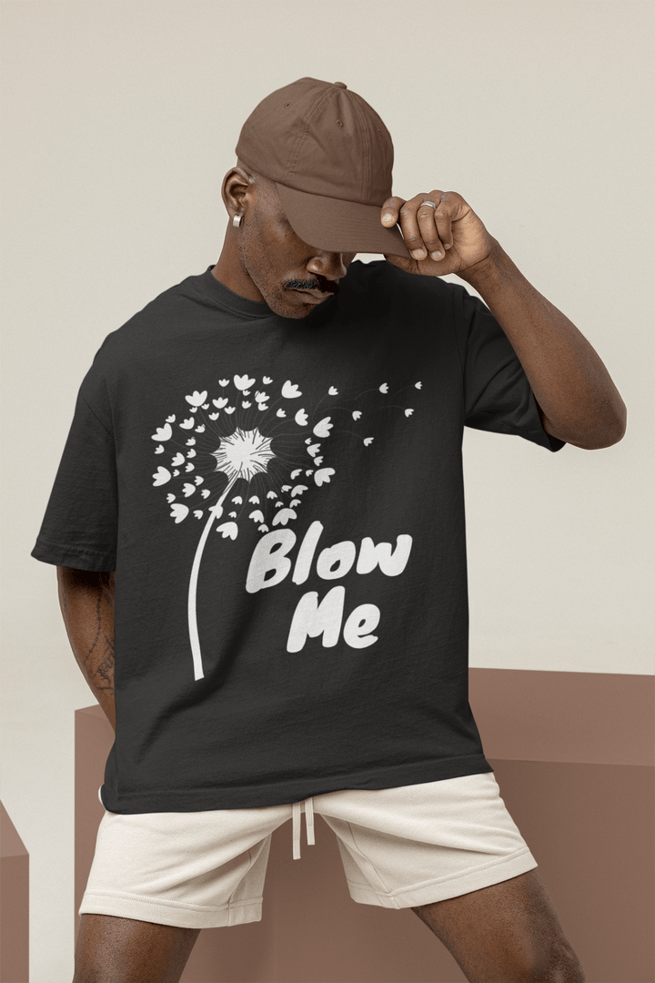 Blow Me – Whimsical & Naughty Dandelion Tee - Entitee