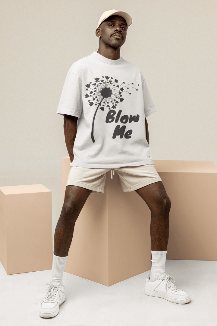Blow Me – Whimsical & Naughty Dandelion Tee - Entitee