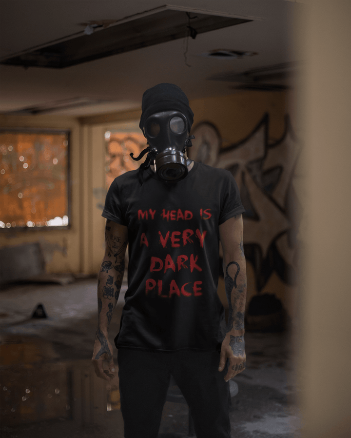 Dark Thought Classic Crewneck – Oversized Unisex Streetwear T-shirt - Entitee