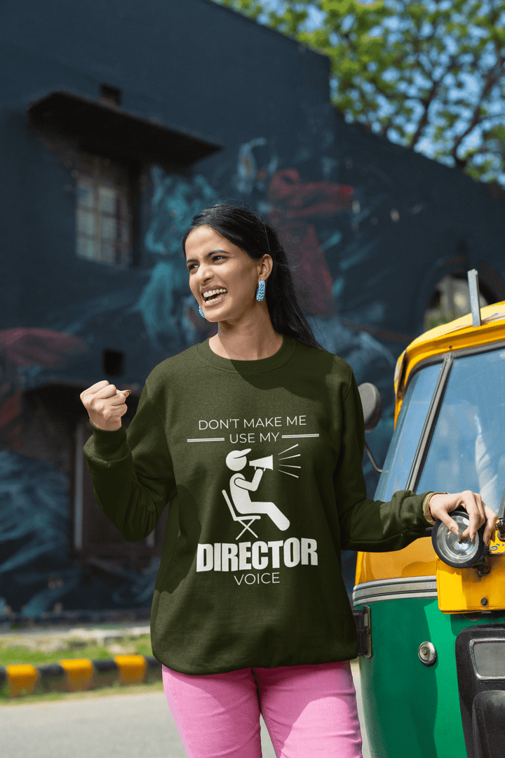 Director Voice – Limited Edition Women's Sweatshirt - Entitee