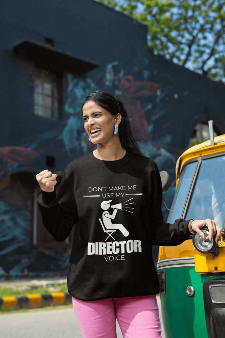 Director Voice – Limited Edition Women's Sweatshirt - Entitee