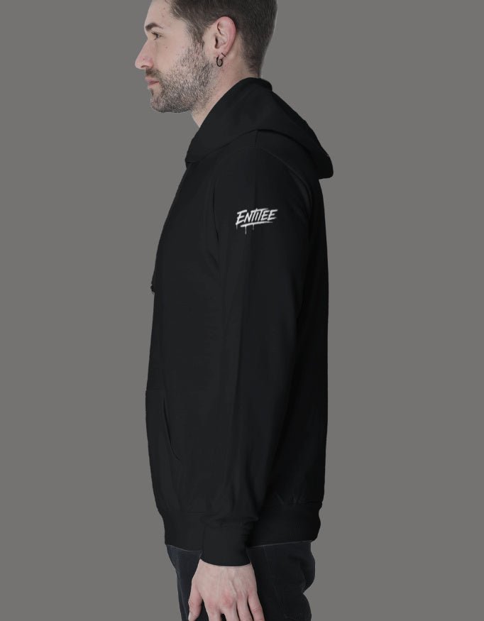 Don’t Test Me Angry Cat Graphic Hoodie - Entitee