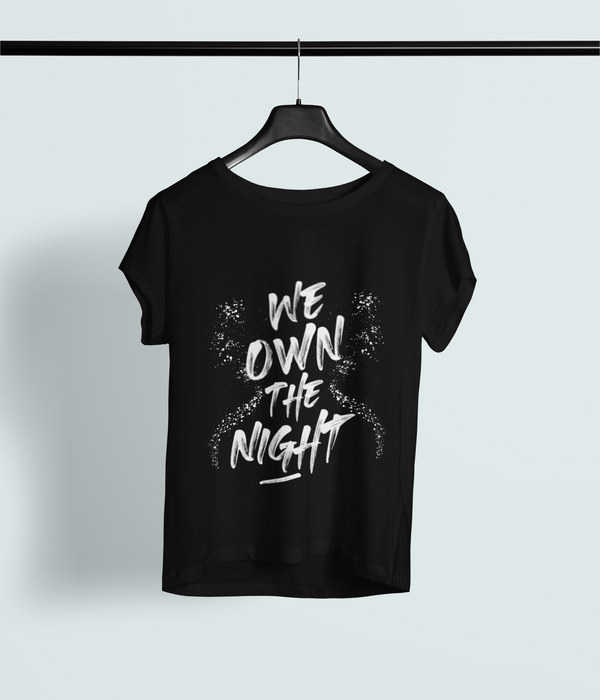 We Own The Night – Hand painted Spray Streetwear tee