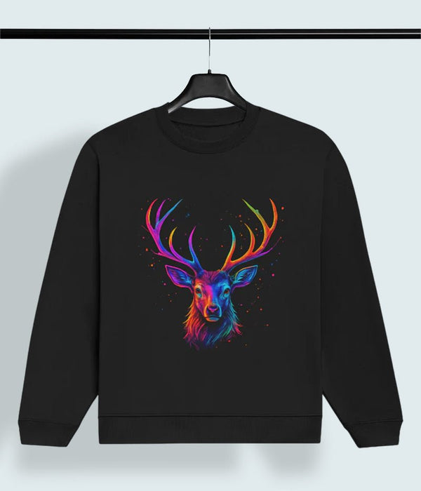 Neon Majesty – Oversized Women's Sweatshirt - Entitee