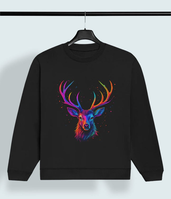 Neon Majesty – Oversized Women's Sweatshirt - Entitee