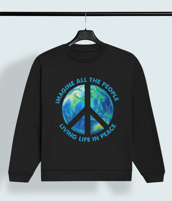 Peace Mode Earth – Premium Women's Sweatshirt - Entitee