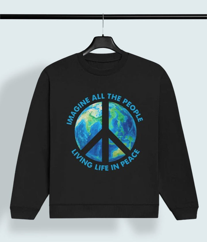 Peace Mode Earth – Premium Women's Sweatshirt - Entitee