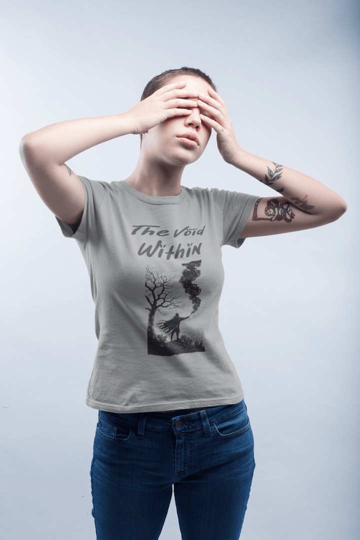 The Void Within Classic Crew – Unisex Oversized Streetwear Tee - Entitee