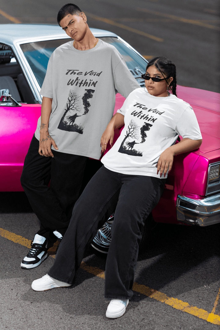 The Void Within Classic Crew – Unisex Oversized Streetwear Tee - Entitee