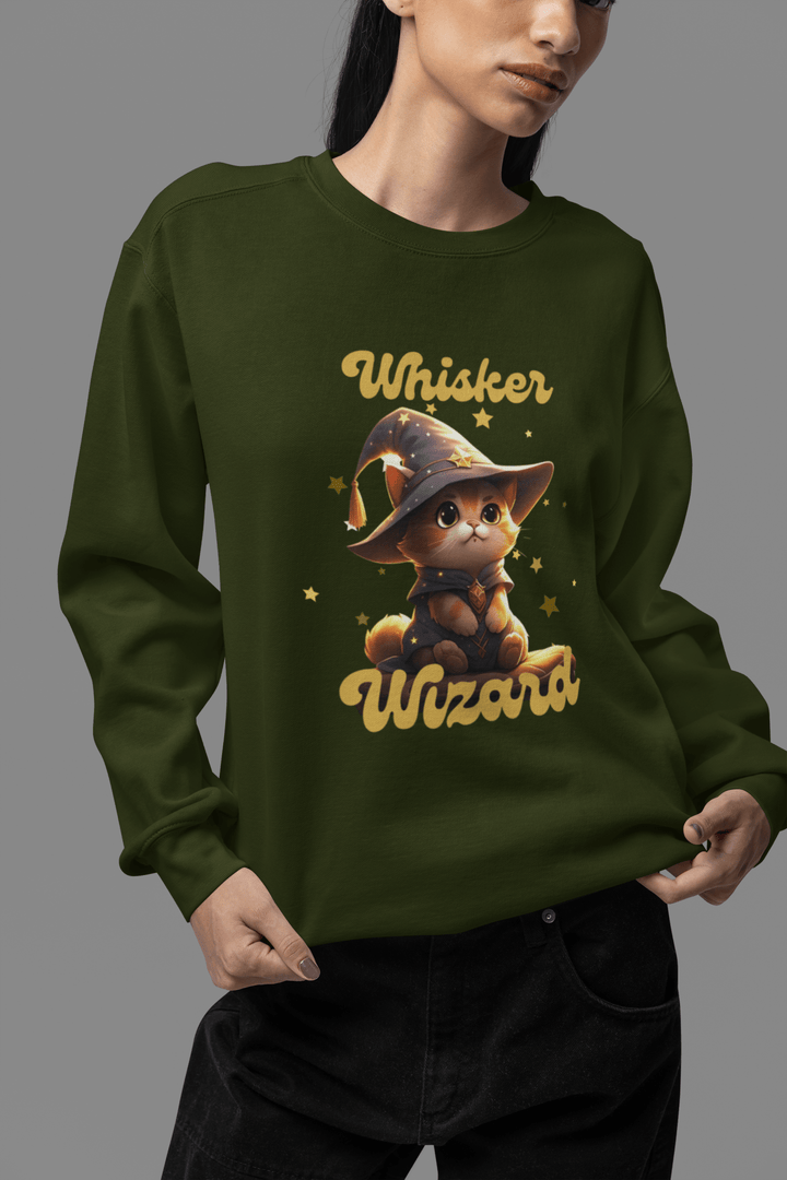 Whisker Wizard – Premium Women's Sweatshirt - Entitee