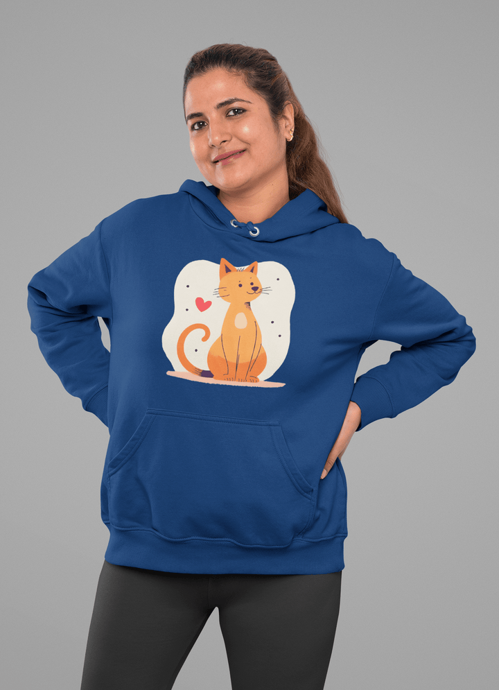 Women - Hoodie - CuteGingerCat - Entitee